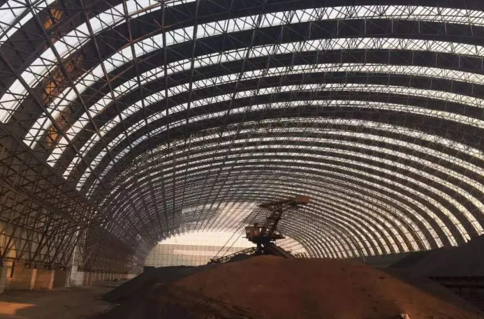 海伦概述原料场封闭技术的特点和类型